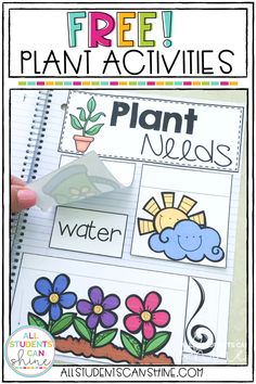 plant activities for kids to practice their writing skills