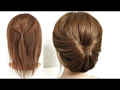 Прическа на Короткие волосы. Просто сделать СЕБЕ! Hairstyle for Short Hair. Just Make Yourself! - YouTube Hair Too Short To Style, Fascinators For Short Hair Black Women, Chignon Short Hair Tutorial, Side Up Dos For Medium Hair, Hair Setting Styles For Short Hair, Put Up Hairstyles For Short Hair, How To Set Short Hair, Chignon Hair Pin, Medium Length Up Do