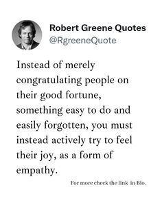 robert greene quote about being an important person