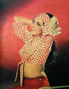 Indian Retro Look, 60s Bollywood Fashion, 70s Bollywood Fashion, Bollywood Retro Look, 60s Actress, 70s Bollywood