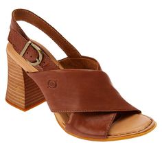 Born Tessa Leather Crisscross Slingback Sandal Beautifully crafted in soft-to-the-touch leather, the Tessa crisscross slingback is a flattering, go-anywhere sandal with endless versatility.