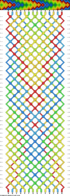 an image of a pattern with different colors and patterns on the bottom half of it