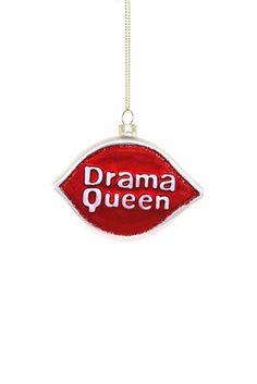 Drama Queen Ornament - Curated Home Decor Cody Foster Christmas, Funny Ornaments, Drama Queen, Festive Decor, Drama Queens, Gen Z, Christmas Aesthetic, Holiday Tree