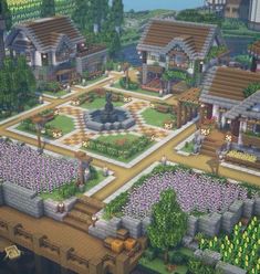 Minecraft Kingdom, Minecraft Welten, Minecraft Garden, Rumah Minecraft Sederhana, Minecraft Mansion, Bangunan Minecraft, Minecraft House Plans, Minecraft Farm