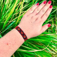 "Red Seed Bead Bracelet delicately handmade by an indigenous Mayan family of women in Guatemala. This is a must have even as an every day accessory! Makes for a great birthday gift, Christmas gift, holiday gift, stocking stuffer, friendship bracelet and especially a \"just because\" gift! These bold glass bead bracelets never seize to impress! *Please note that all of our items are handcrafted and unique to each piece. Also, colors may vary slightly based on your device. Like what you see here? Artisan Fair Trade Beaded Bracelets For Gifts, Adjustable Fair Trade Beaded Bracelets For Friendship, Hand Wrapped Red Bracelet For Festivals, Traditional Fair Trade Beaded Bracelets For Gifts, Traditional Adjustable Stretch Bracelet As Gift, Artisan Orange Bracelets As Gift, Traditional Adjustable Stretch Bracelet Gift, Bohemian Orange Beaded Bracelets For Gifts, Bohemian Orange Beaded Bracelets As Gift