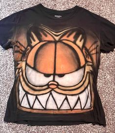 Vintage Garfield All over Print T Shirt Outfit  For Men  For Women Easy 30 day return policy