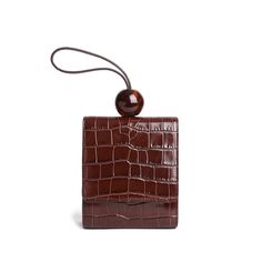 Brown Square Shoulder Bag As Gift, Brown Square Shoulder Bag Gift, Brown Square Shoulder Bag For Gift, Elegant Crocodile Pattern Bag For Gift, Elegant Crocodile Pattern Shoulder Bag As Gift, Brown Crocodile Pattern Rectangular Shoulder Bag, Everyday Brown Crocodile Pattern Shoulder Bag, Everyday Brown Shoulder Bag With Crocodile Pattern, Brown Mobile Phone Shoulder Bag