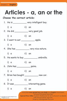 an english worksheet with words and pictures