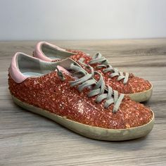 Women's Golden Goose Ggdb Superstar Pink 3d Crystal Glitter Sneakers Sz 41 Us 11 Pre Owned Condition. See Photos. Please See All Pictures As They Are Part Of The Description. You Will Receive The Exact Item That You See In The Photos. Same Day Shipping On Items Purchased Before 3:00 P.M Cst Mon-Fri. Unless Stated Items Are Pre Owned And Will Show Normal Wear. Please Ask Any Questions That You May Have As I Am Happy To Answer. Thank You For Your Interest. Pink 3d, 3d Crystal, Glitter Sneakers, Golden Goose, I Am Happy, All Pictures, Womens Shoes Sneakers, Star Wars, Glitter