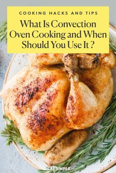 Looking for a convection definition? Here's what you should know about convection ovens, convection cooking, and convection vs. conduction roasting and baking. How To Use Convection Oven, Recipes For Convection Oven, Cooking With Convection Oven, Convection Oven Baking Recipes, Convention Oven Recipes, Convection Oven Recipes Chicken, Convection Oven Conversion