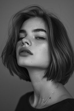 Hairstyle Change, Shoulder Length Bob Haircut, Shoulder Length Haircuts, Chin Length Cuts, Chic Hairstyle, Chin Length Haircuts, Blonde Bob Hairstyles, Shoulder Length Bob