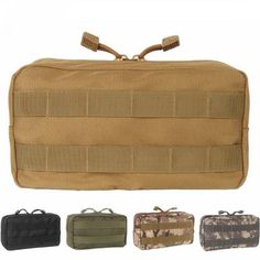 Molle Pouch EDC Bag Outdoor Emergency Bag Accessory Hunting Accessories Utility Multi-functional Cheap Outdoor Pouch Shoulder Bag, Utility Article Bags, Cheap Functional Outdoor Pouch, Cheap Everyday Carry Rectangular Pouch, Belt Pouch Bag, Bag Magazine, Black School Bags, Edc Bag, Essential Oil Bag