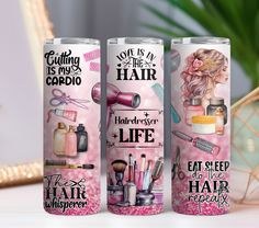 Tumbler Sublimation Designs, Hair Stylist Tumblers, Glitter Tumblers For Hair Stylist, Save File, Graphic Design Tools, Tumbler Png, Digital Form, Digital Download, Digital Design