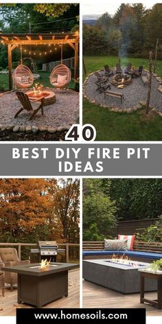 the best diy fire pit ideas