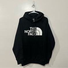 The North Face Half Dome Plus Women’s Pullover Hoody Brand New Never Worn With Tags Sporty Black The North Face Sweatshirt, Sporty Black Sweatshirt By The North Face, The North Face Black Hooded Hoodie, Black The North Face Hoodie For Streetwear, Casual Black The North Face Hoodie, The North Face Winter Hooded Top, The North Face Black Long Sleeve Top, Black The North Face Sweatshirt For Fall, Hooded Winter Tops By The North Face