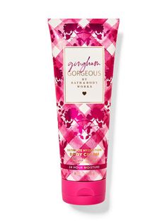 Bath And Body Works Gingham, Gingham Gorgeous, Bath & Body Works, Lip Gloss Balm, Body Lotion Cream, Skin Care Cream, Skin Care Moisturizer, Body Moisturizer, Natural Essential Oils