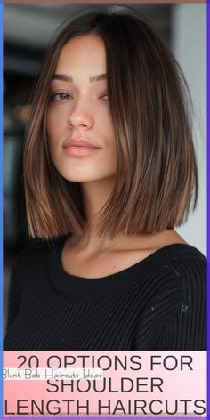 Short Blonde Bob Ideas | Short stacked bob haircuts | Short Blonde hair | Short stacked hair | Short hair Messy Short Stacked Bob Embrace the messy vibe with a tousled short stacked bob. Run your fingers through your hair after styling, scrunching gently for an effortlessly chic look enhanced with texturizing product. Medium Bob Thick Hair Shoulder Length, Medium Length Hair With Layers No Bangs, Bob Just Above Shoulders, Shoulder Level Haircut For Women, Just Above Shoulder Length Hair, Straight Shoulder Length Hair Cuts, Shoulder Bob Haircut, Above The Shoulder Haircut, Cute Hairstyles For Work