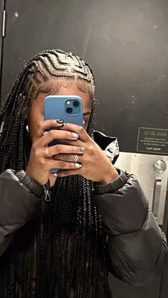 Small Fulani Braids, Braided Hairstyles For Black Women Cornrows, Quick Natural Hair Styles, Box Braids Hairstyles For Black Women, Braided Hairstyles For Teens, Braids Hairstyles Pictures, Cute Box Braids Hairstyles