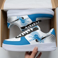 Carolina Panthers Logo, Air Force 1 Shoes, Air Force Shoes, Panther Logo, Nfl Carolina Panthers, Lions Football, Shoe Gifts, Carolina Panthers