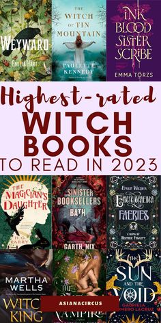 books with the title high - rated witch books to read in 2013, and an image of