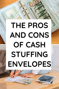 the pros and cons of cash stuffing envelopes