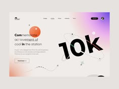 an image of the website page for 10k, which is designed to look like it has