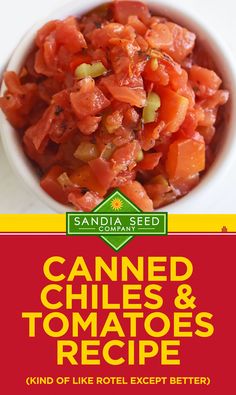 canned chilis and tomatoes recipe in a bowl