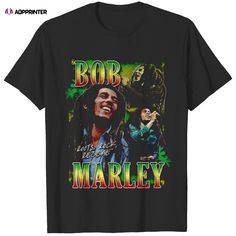 Introducing the iconic Bob Marley T-Shirt, a true testament to the legendary reggae artist's timeless legacy. Immerse yourself in the spirit of Bob Marley with this carefully crafted garment that encapsulates his vibrant personality, making a bold fashion statement wherever you go.
Crafted with the utmost attention to detail, this Bob Marley T-Shirt is made from premium quality, 100% cotton fabric that ensures unmatched comfort and durability. Its breathable material keeps you cool and relaxed, even during the hottest summer days. The shirt's relaxed fit allows for unrestricted movement, making it perfect for casual outings, concerts, or simply lounging at home.
The design of this Bob Marley T-Shirt is nothing short of awe-inspiring. The front proudly showcases a striking portrait of Bob M Bob Marley Graphic Tee, Bob Marley T Shirt, Image Bob Marley, Bob Marley Shirt, Bob Marley Shirts, Bob Marley T Shirts, Reggae Artists, Vibrant Personality, Bob Marley