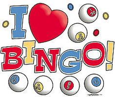 the word i love bingo surrounded by lots of different balls and billiards on white background