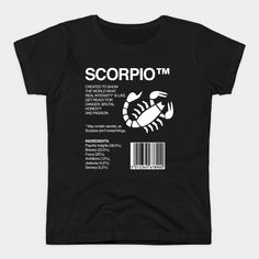 Scorpio Package - Scorpio Zodiac - Scorpio Astrological Sign -- Choose from our vast selection of Crewneck and V-Neck T-Shirts to match with your favorite design to make the perfect custom graphic T-Shirt. Pick your favorite: Classic, Relaxed Fit, V-Neck, Tri-Blend, Dolman Extra Soft Tri-Blend, Slouchy V-Neck, Slouchy, Premium, Heavyweight, Curvy, Ringer, and Curvy V-Neck. Customize your color! For men and women. Scorpio Tshirt, Zodiac Scorpio, Tshirt For Women, Astrological Sign, Scorpio Zodiac, Astrology Signs, Zodiac Signs, V Neck T Shirt, Graphic T Shirt