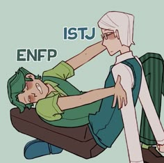 mbti personality types enfp and istj fanart Istj Fanart, Enfp Couple, Enfp Core, Istj Enfp, Enfp Istj, The Diplomats, Enfp X Intj, Mbti Ships