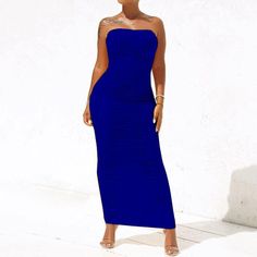 Women's Bodycon Maxi Dress - Wnkrs Bodycon Maxi Dress, Sleeveless Dresses, Bodycon Maxi Dresses, Maxi Dress Navy, Navy Blue Dresses, Dress Material, British Indian, Womens Maxi Dresses, Dress Materials