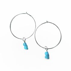 Our Da Hoop 1" Sterling Silver earrings are handmade and are one of our all-time most popular sellers. These sterling hoops go with everything for that everyday style you can't live without! Add a touch of class to any outfit with these sparklers. Available in an assortment of gemstone, glass and metal beads. Made in Hawaii. 1" HoopSterling Silver ***SALE ON THIS ITEM IS FINAL - NO RETURNS ACCEPTED FOR THIS ITEM**** Adjustable Stackable Hoop Earrings, Small Turquoise Hoop Earrings For Everyday, Everyday Turquoise Hoop Earrings, Aqua Stone, White Freshwater Pearl, Pink Stone, Small Accessories, Metal Beads, Small Bags