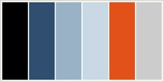 an orange and blue color scheme