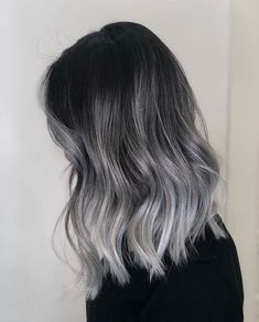 Balayage Hair Grey, Ash Hair, Ash Hair Color