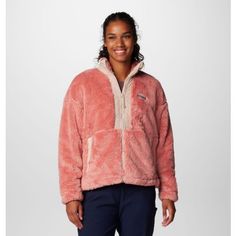 Keep warm on and off the trail in this soft Sherpa jacket, featuring hand pockets and a warm collar. Sherpa Jacket, Holiday Deals, Columbia Sportswear, The Trail, Keep Warm, Fleece Jacket, Vest Jacket, Columbia, Collar