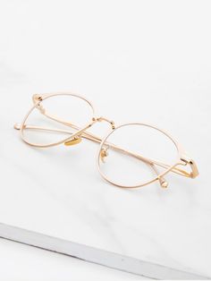 Glasses Frames For Girl, Glasses For Oval Faces, Gold Jewelry Prom, Fancy Glasses, Clear Lens Glasses