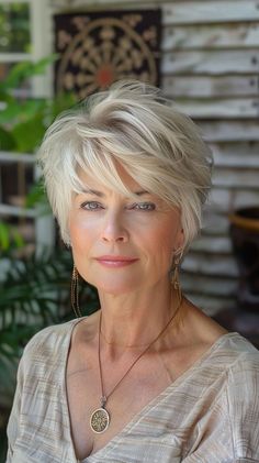 65 Plus Hair Styles, Short Hair That Covers The Ears, Hairstyles For Sixty Year Old Women, Thick Gray Hair Over 50, Short Hairstyle Women 50 Plus, Short Older Womens Haircuts, White Hair Women Over 50, Hairstyles For Women In Their 70s, Women’s Short Hair Styles