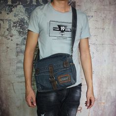 Overview： Design: Blue Denim Small Messenger Bags Denim Small Side Bag Vintage Small Crossbody Bag For Men In Stock: Ready to Ship (2-4 days)Include: Only BagCustom: NoColor: Dark BlueLeather:, DenimMeasures: 25cm x 21cm x 11cmWeight: 0.35kgSlots: 1 zipper slots, 1 wallet slots, 1 phone slotAccessories(option): NoneStyle: Blue Denim Small Messenger Bags Denim Small Side Bag Vintage Small Crossbody Bag For MenVery durable (At least 5 Years) and it should last a life time Description: Elevate your Casual Blue Canvas Bag With Zipper Pocket, Casual Dark Wash Shoulder Bag With Adjustable Strap, Casual Denim Mobile Phone Bag, Casual Dark Wash Shoulder Bag With Zipper Pocket, Casual Blue Chest Bag With Mobile Phone Pocket, Casual Denim Shoulder Bag With Mobile Phone Pocket, Casual Denim Shoulder Bag With Mobile Phone Holder, Casual Canvas Shoulder Bag In Dark Wash, Casual Blue Chest Bag With Pockets