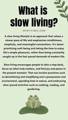 Read now to learn all about the art of slow living, including the benefits, and how you can begin practicing a slow living lifestyle. Slow Living Lifestyle, The Art Of Slow Living, Art Of Slow Living, Simple Living Lifestyle, Simplifying Life, Holistic Lifestyle, Slow Life, Live Simply, Mental And Emotional Health