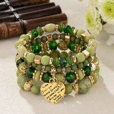 Gender:Women's; Theme:Fashion,Heart; Style:Luxury,Fashion,Cute,Elegant; Jewelry Type:Bead Bracelet; Occasion:Birthday,Gift,Beach; Material:Alloy; Width:80; Length of Bracelet:6; Design:Fancy; Listing Date:05/27/2024 Beaded Jewelry For Birthday On Valentine's Day, Beaded Jewelry For Birthday And Valentine's Day, Valentine's Day Birthday Beaded Jewelry, Gold Beaded Bracelets With Heart Beads For Party, Gold Party Beaded Bracelets With Heart Beads, Green Letter Beads Jewelry For Birthday, Green Jewelry With Letter Beads For Birthday, Gold Heart-shaped Beaded Bracelet For Birthday, Green Colorful Beads Jewelry For Birthday