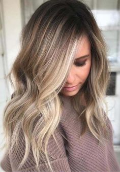 Blond Balayage, Long Face Hairstyles, Frontal Hairstyles, Balayage Hair Blonde, Peinados Fáciles Para Cabello Corto, Short Hair Balayage, Brown Blonde Hair, Long Blonde