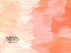 an orange and pink painting with the words, be grateful for us written on it