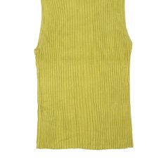 Item is in good used condition. SIze 18. >Size: XL >Armpit To Armpit: 17" >Armpit To Cuff: N/A" >Collar To Hem: 23" Yellow Ribbed Sleeveless Tank Top, Stretch Cotton Sleeveless Sweater Vest, Yellow Ribbed Stretch Tank Top, Stretch Ribbed Sleeveless Vest, Fitted Ribbed Sleeveless Vest, Stretch Green Sweater Vest For Summer, Green Stretch Tank Vest, Green Sleeveless Knit Vest, Green Knit Sleeveless Vest