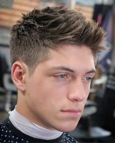 Good Haircuts For Men Men’s Short Haircut For Straight Hair, Prom Haircuts For Guys, Young Men Haircut Trendy, Trendy Guy Haircut, Short Mens Haircut Simple, Teen Boy Haircuts Short, Hair Cuts For Teen Boys, Teen Haircuts Boys, Teen Boy Haircuts Straight Hair