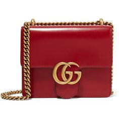 GucciGg Marmont Mini Leather Shoulder Bag (24 275 ZAR) ❤ liked on Polyvore featuring bags, handbags, shoulder bags, gucci, handbag's, claret, leather handbags, red leather shoulder bag, purse shoulder bag and gucci handbags Gucci Gg Marmont Mini, Gg Marmont Mini, Red Leather Purse, Red Leather Handbags, Mk Handbags, Brighton Handbags, Bags Gucci, Leather Shoulder Handbags