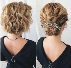 Short Hair Up, Hairstyles Styles, Elegant Wedding Hair, Hairstyles For Medium Length Hair Easy, Peinados Fáciles Para Cabello Corto, Cute Hairstyles For Medium Hair, Summer Hairstyles For Medium Hair, Wedding Hair Inspiration