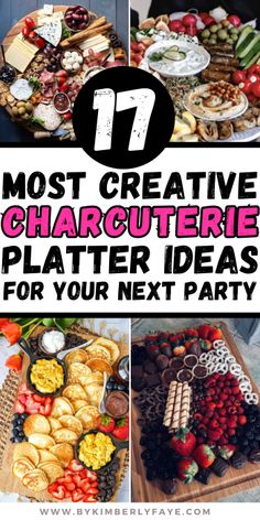 the top ten most creative charcuterie platter ideas for your next party