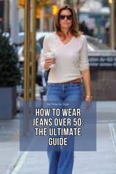 Button Front Jeans Outfit, Women Jean Styles, Summer Sweaters For Women, Casual Outfits Bootcut Jeans, Jeans With Sneakers Outfit Fall, Spring Style Over 50, Trending Jeans 2023 Women, Style At 50 For Women, Stylist For Women Over 50