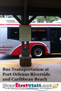 bus transportation at port orleans riverside and crabbean beach